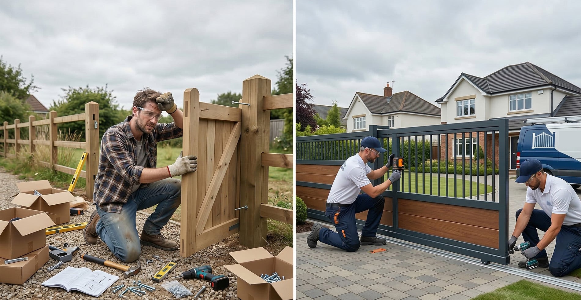 professional gate installation